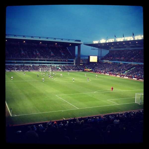 Villa Park, section: L8, row: SS, seat: 209