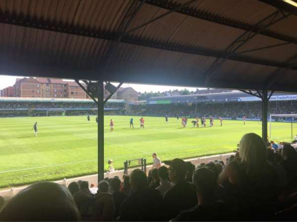 Roots Hall, section: NF, row: P, seat: 189