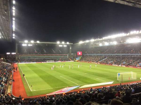 Villa Park, section: L8, row: KK, seat: 211
