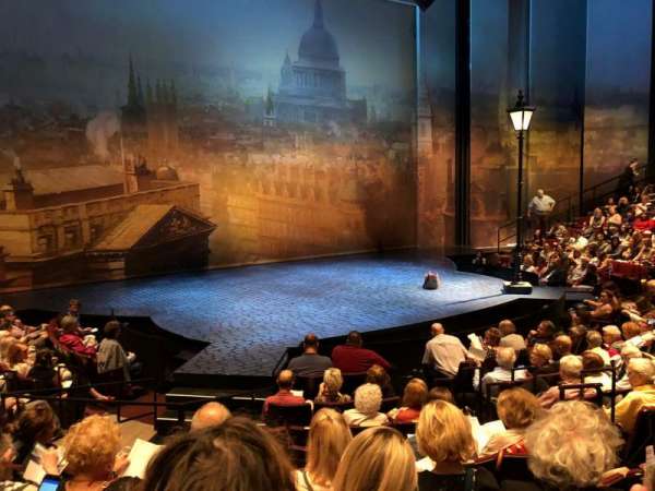 Vivian Beaumont Theater, section: Orchestra LC, row: K, seat: 205