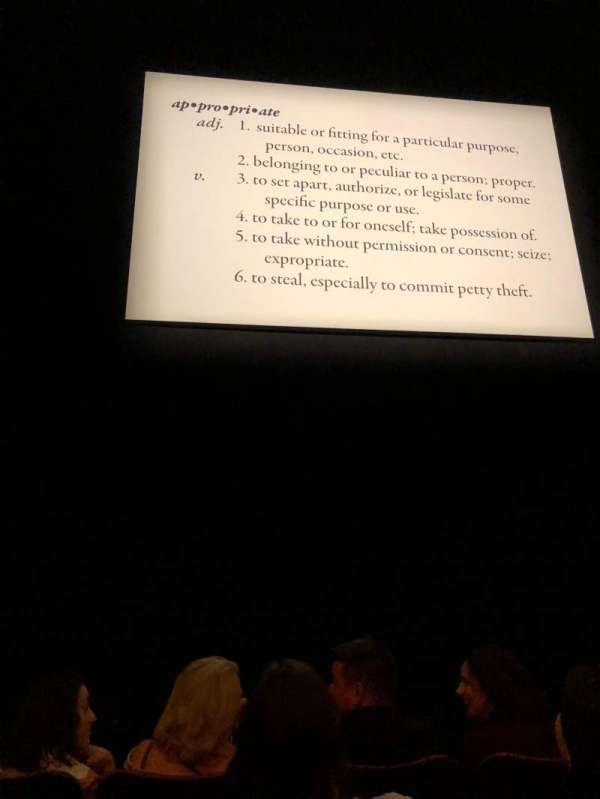Belasco Theatre, section: Orchestra C, row: B, seat: 105
