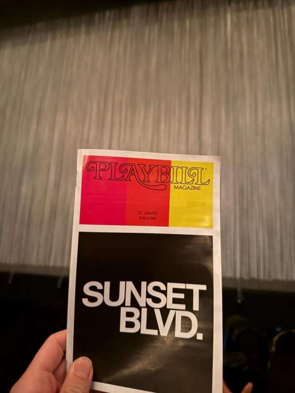 St. James Theatre, section: Orchestra C, row: B, seat: 105
