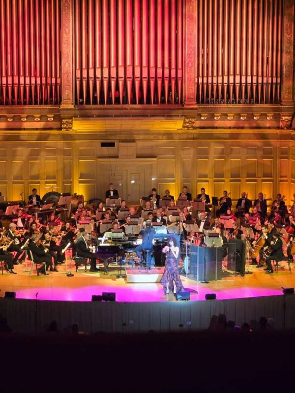 Symphony Hall, Boston, section: Second Balcony Center, row: A, seat: 26