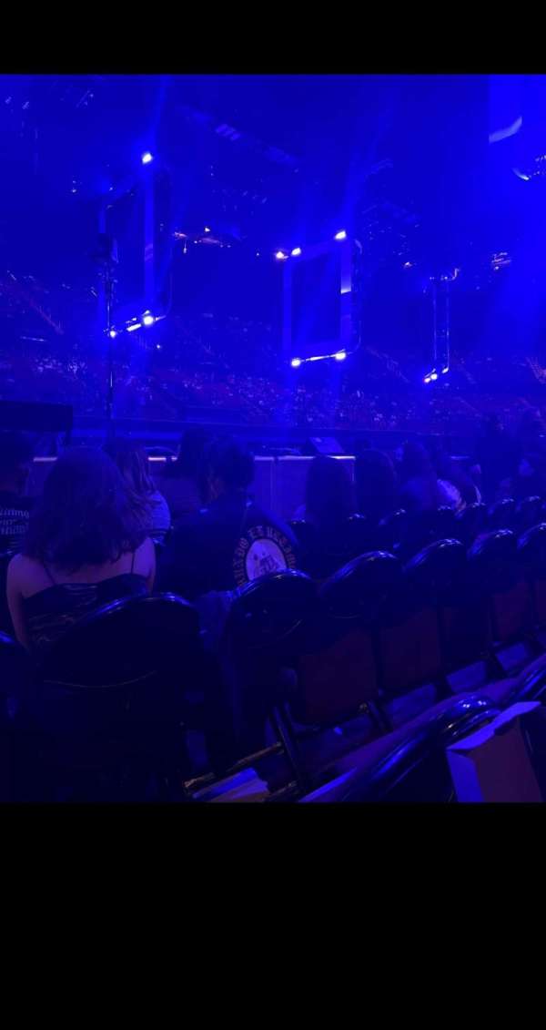 Kia Forum, section: N, row: 4, seat: 1