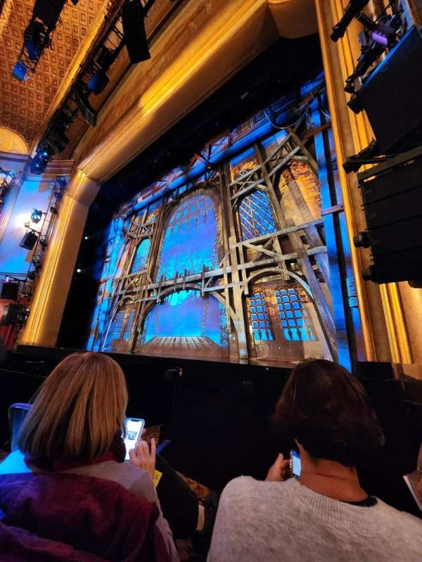 St. James Theatre, section: Orchestra R, row: C, seat: 8