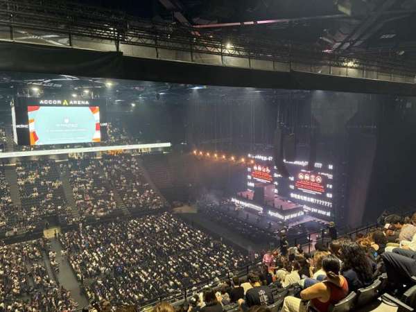 Accor arena, section: Balcon D, row: 93, seat: 22