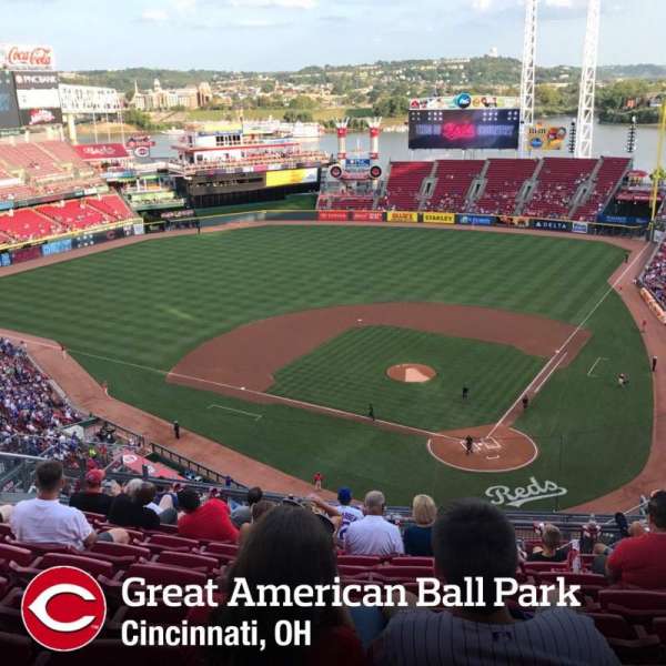 Great American Ball Park, section: 531, row: J, seat: 8