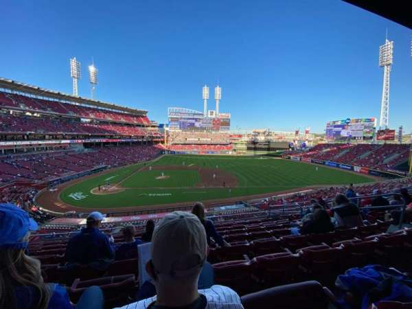 Great American Ball Park, section: 302, row: I, seat: 9