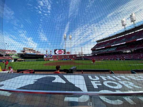 Great American Ball Park, section: 115, row: F, seat: 5