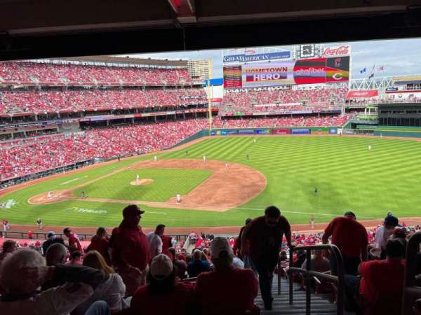 Great American Ball Park, section: 304, row: O, seat: 1