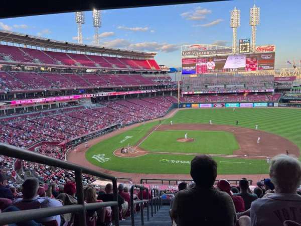 Great American Ball Park, section: 302, row: M, seat: 18