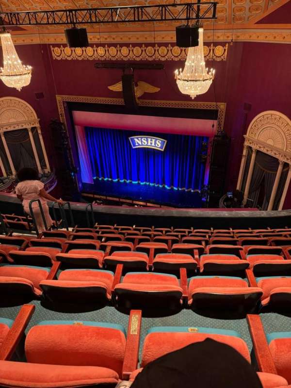 National Theatre, DC, section: Balcony R, row: H, seat: 14