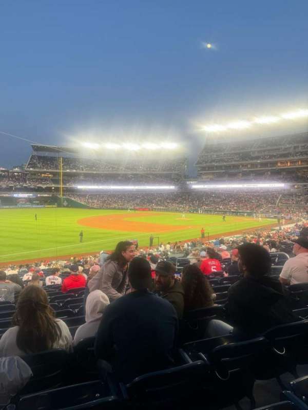 Nationals Park, section: 111, row: MM, seat: 11