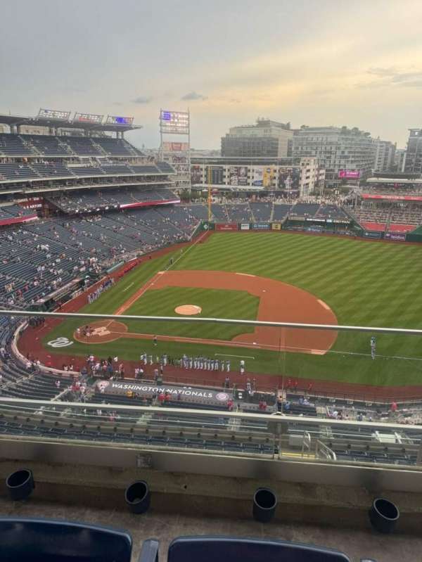 Nationals Park, section: 419, row: B, seat: 14