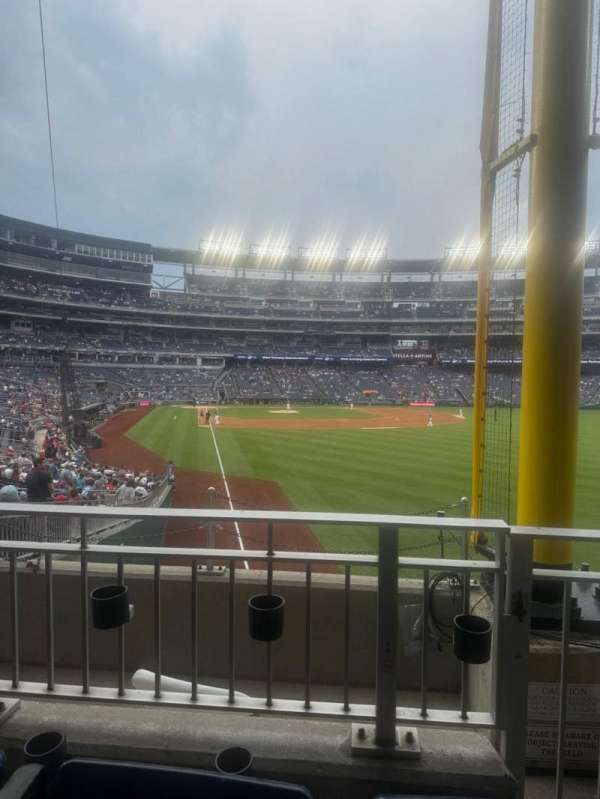 Nationals Park, section: 137, row: HH, seat: 2