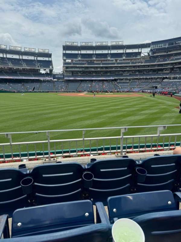 Nationals Park, section: 105, row: C, seat: 18