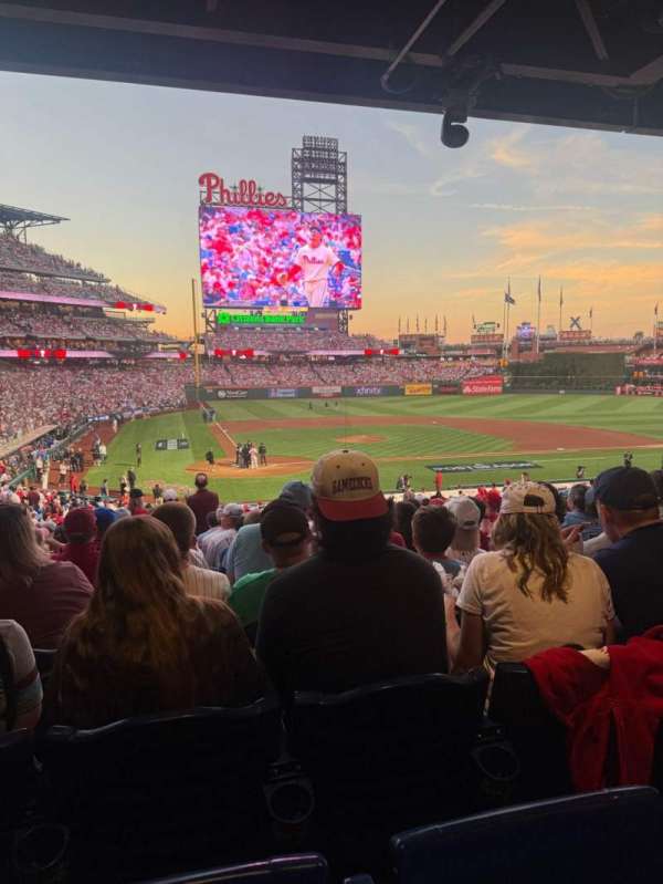 Citizens Bank Park, section: 120, row: 33, seat: 12
