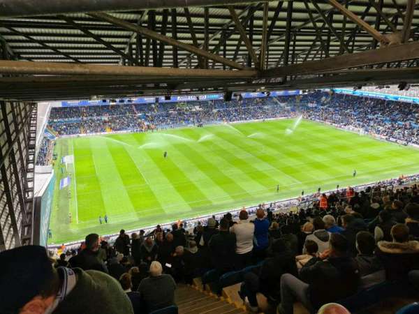 Elland Road, section: L44, row: Z, seat: 206