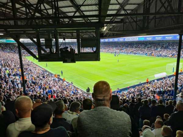 Elland Road, section: H25, row: U, seat: 20
