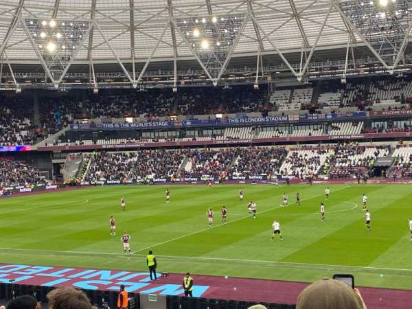 London Stadium, section: 138, row: 29, seat: 199