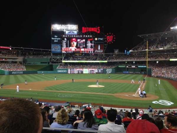 Nationals Park, section: 119, row: L, seat: 3