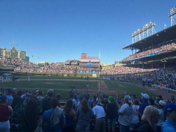 Wrigley Field, section: 15, row: 13, seat: 4