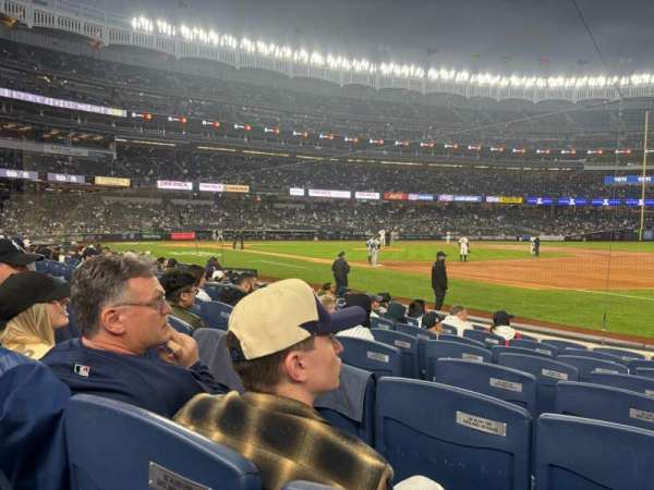 Yankee Stadium, section: 014B, row: 8, seat: 3