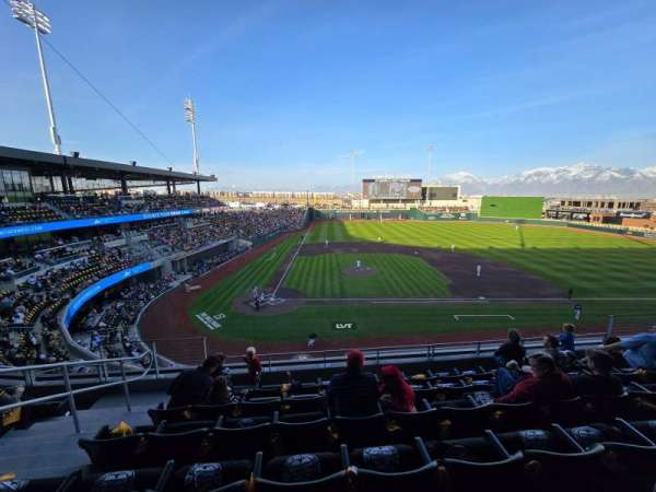 The Ballpark at America First Square, section: 208, row: 6, seat: 14