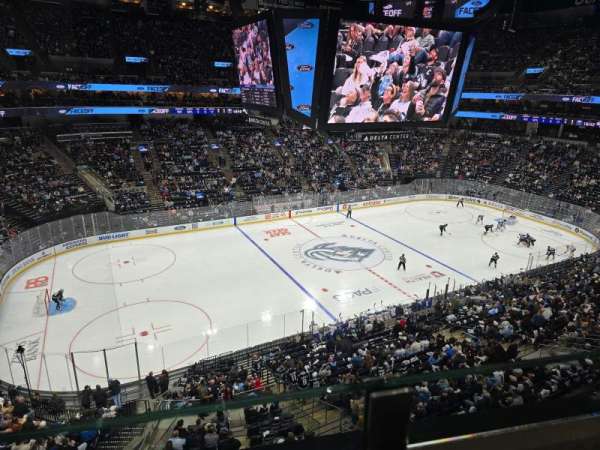 Delta Center, section: 115, row: 1, seat: 17