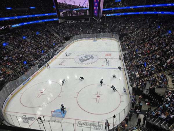 Delta Center, section: 101, row: 1, seat: 6