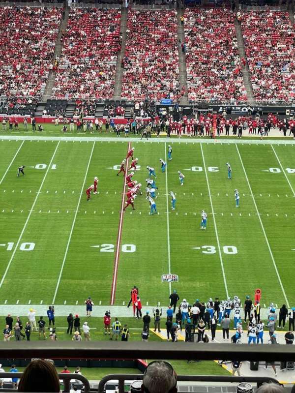 State Farm Stadium, section: 445, row: 2, seat: 8