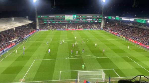 Selhurst Park, section: HRU-P, row: 13, seat: 94