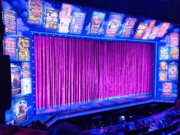 The London Palladium, section: Royal Circle, row: B, seat: 34