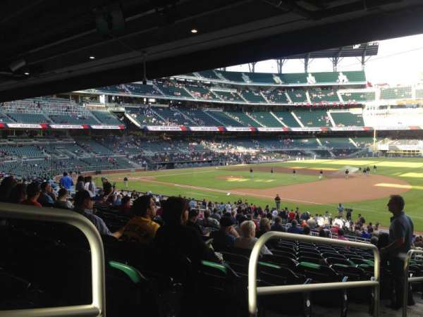 Truist Park, section: 113, row: 17, seat: 20