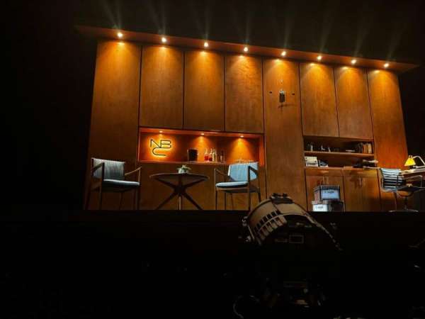Barbican Theatre, section: Stalls, row: A, seat: 23