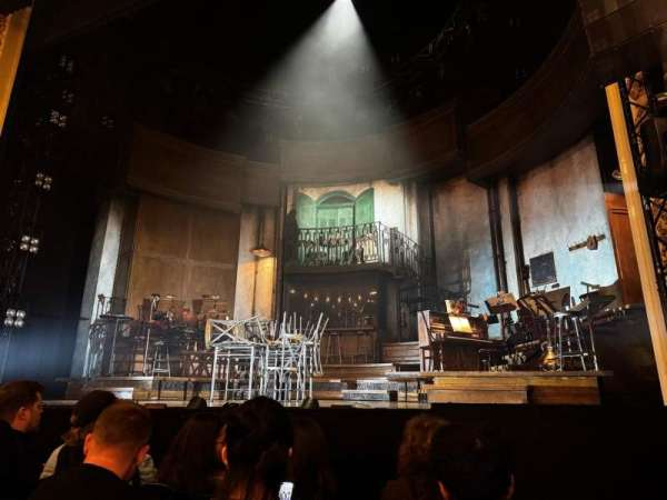 Lyric Theatre, West End, section: Stalls, row: E, seat: 4