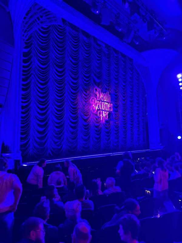 Lunt-Fontanne Theatre, section: Orchestra L, row: H, seat: 13