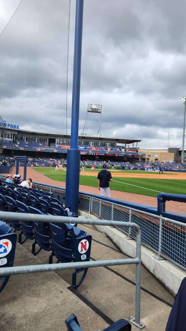 First Horizon Park, section: 122, row: F, seat: 6
