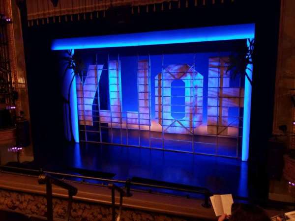 Nederlander Theatre, section: Mezzanine R, row: D, seat: 2