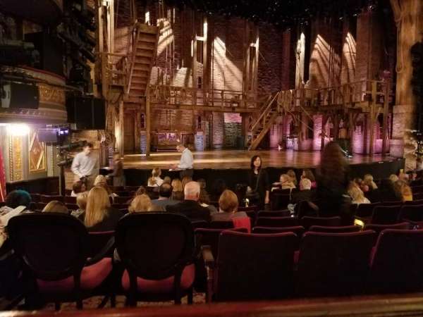 Richard Rodgers Theatre, section: Orchestra L, row: L, seat: 13