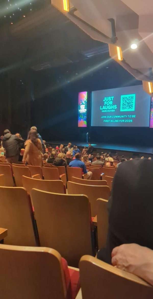 Queen Elizabeth Theatre, Vancouver, section: Orchestra R, row: 22, seat: 86