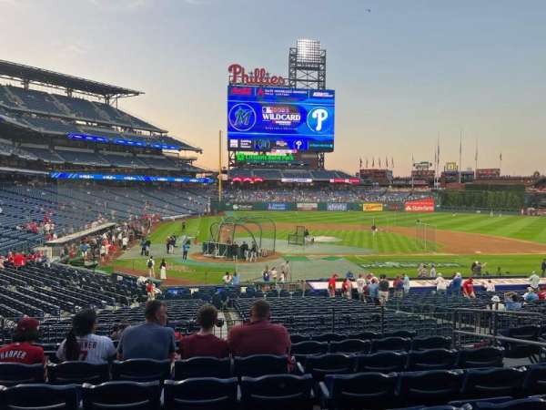 Citizens Bank Park, section: 120, row: 28, seat: 7