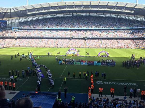 Etihad Stadium, Manchester, section: The Directors Box, row: 3, seat: 16