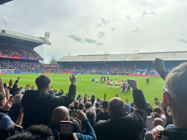 Selhurst Park, section: AW-T, row: 14, seat: 52