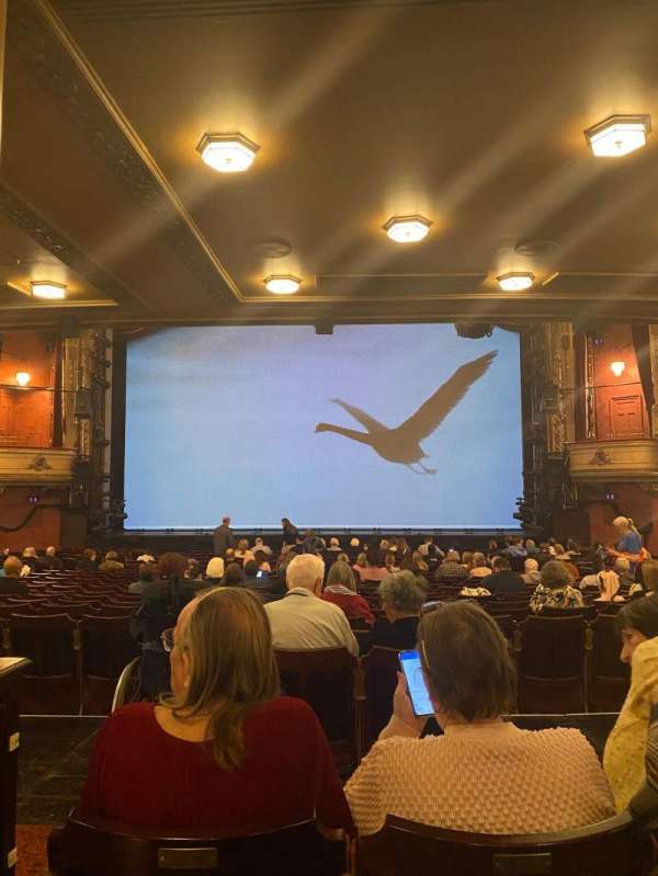 Edinburgh Festival Theatre, section: Stalls, row: T, seat: 28