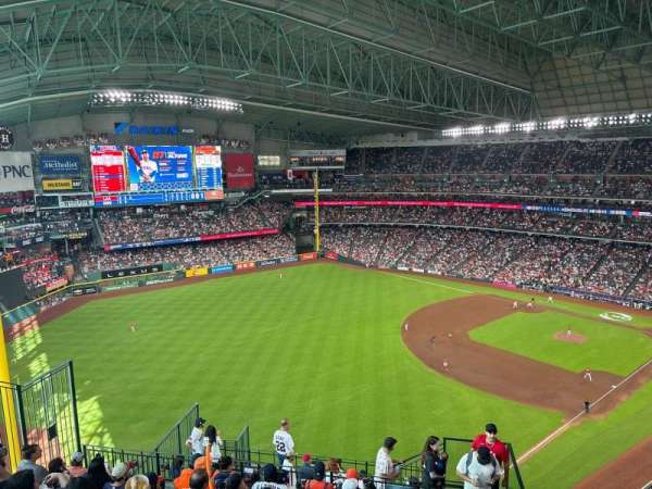 Daikin Park, section: 405, row: 9, seat: 12