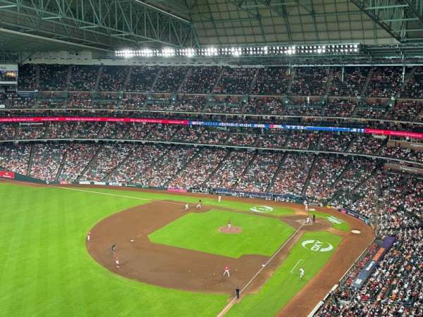 Daikin Park, section: 405, row: 9, seat: 12