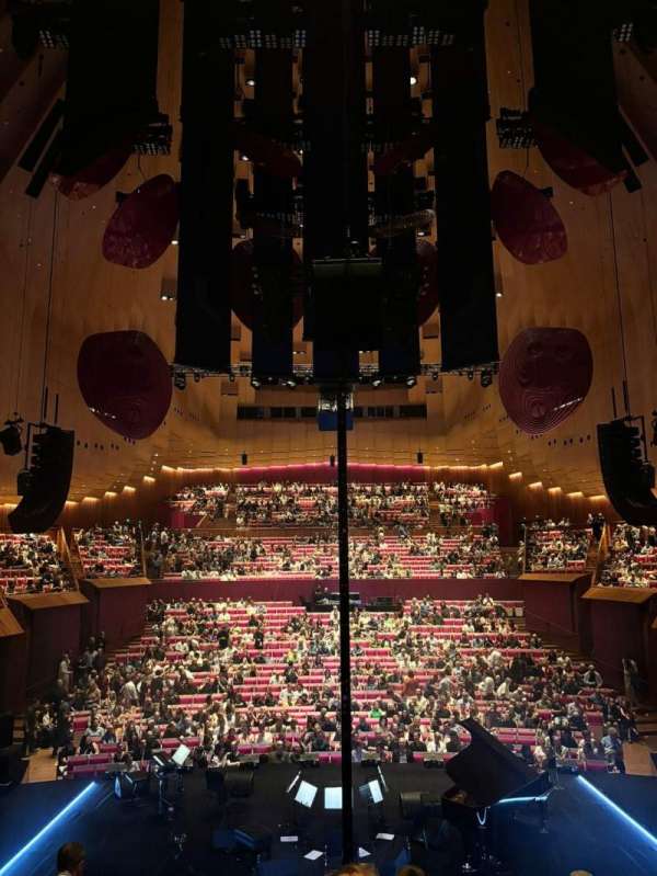 Sydney Opera House Concert Hall, section: Choir Stalls, row: F, seat: 24 & 25