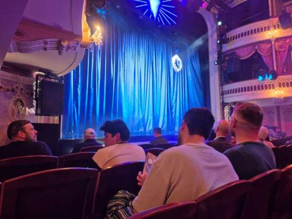 Criterion Theatre, section: Stalls, row: F, seat: 24