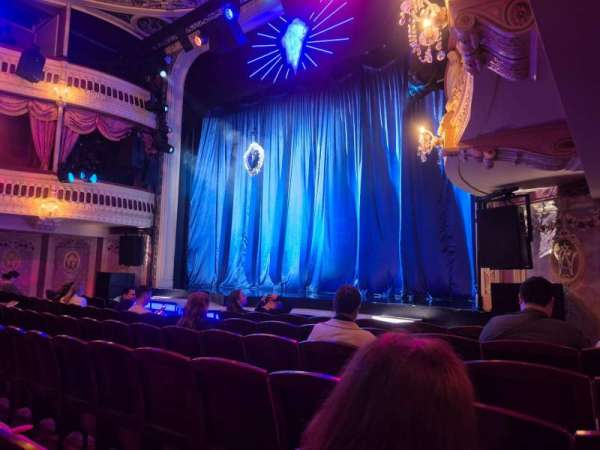 Criterion Theatre, section: Stalls, row: G, seat: 2